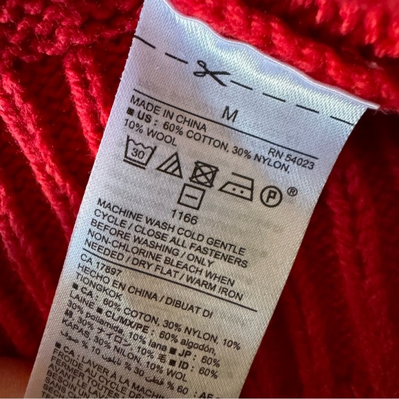 Old Navy Shawl-Collar Men’s Fair Isle Cardigan, Medium - Picture 6 of 7